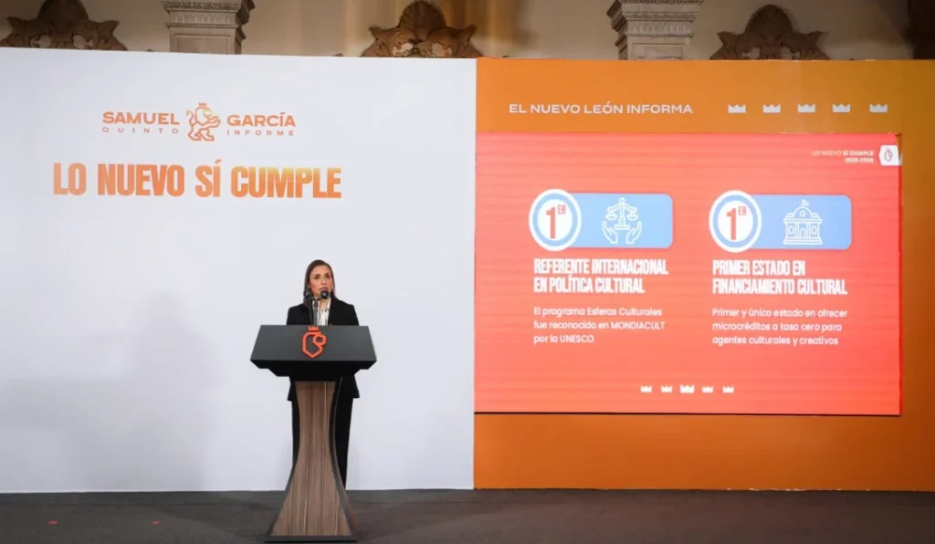 Tiene NL modelo único y referente internacional en política cultural 1 Tiene NL modelo único y referente internacional en política cultural