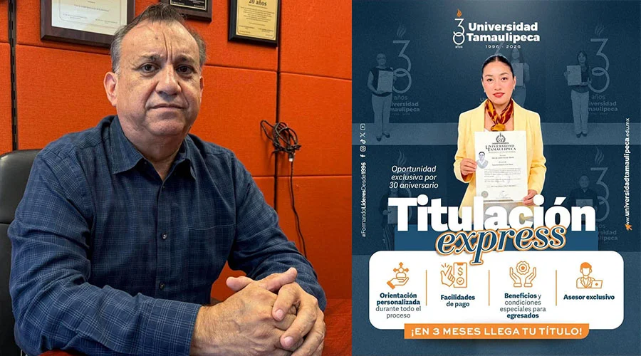 programa-de-titulacion-universidad-tamaulipeca Directivos de la Universidad Tamaulipeca presentan el programa de titulación exprés.