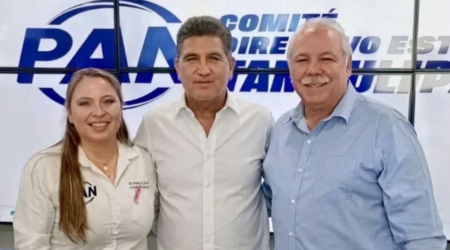 raul-garcia-vivian-pan-reynosa Raúl García Vivián tras ser designado delegado del PAN en Reynosa.
