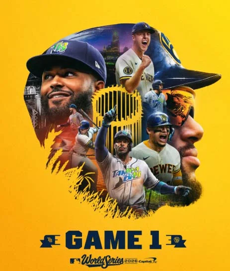 Rays vs Brewers, la Serie Mundial 1 Rays vs Brewers inauguran la Serie Mundial de la MLB.
