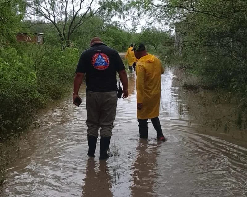 Atiende San Fernando afectaciones por lluvias en la colonia Benito Juárez 1 san fernando pc llluvias 2