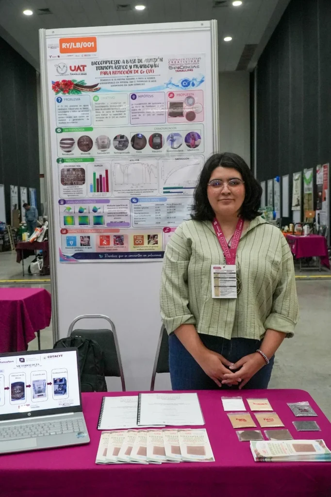 Egresada de la UAT diseña material biodegradable para purificar agua a bajo costo 1 uat egresada filtro