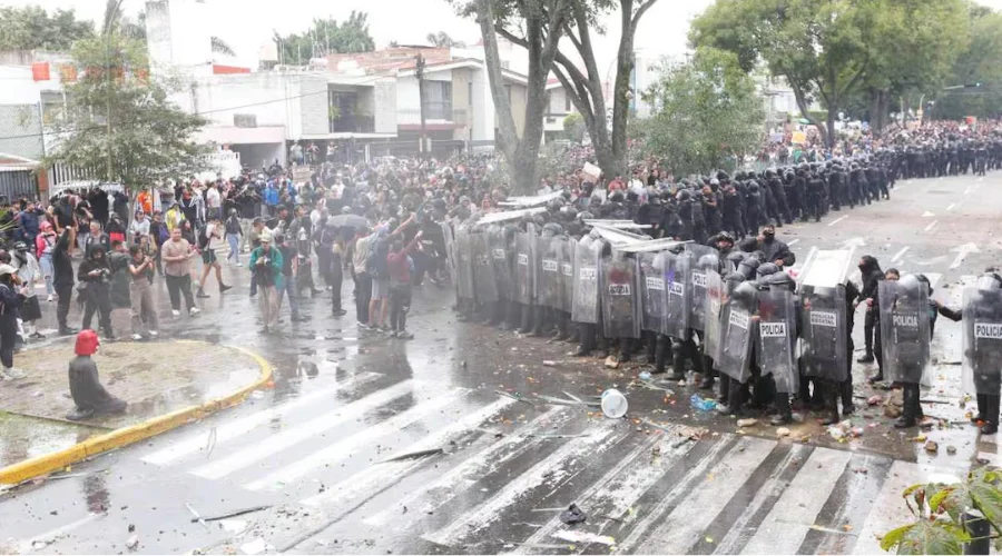 ONU exige investigación del uso de la fuerza en manifestación 1 La ONU exige investigar el uso de la fuerza en manifestación.